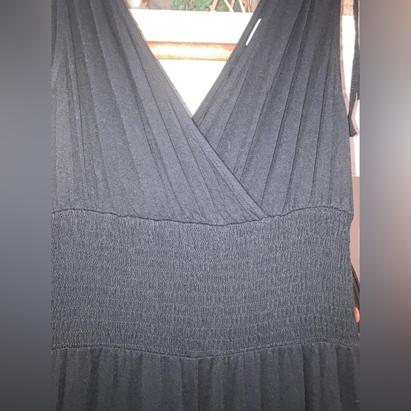 Lascana from Victoria’s Secret Black Tie Shoulder Jumpsuit Size 8 - Picture 4 of 12